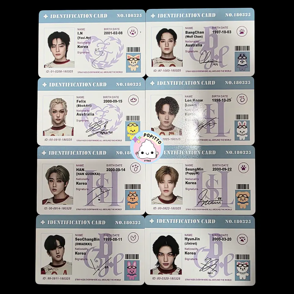 IDENTIFICACIÓN STRAY KIDS 2 1