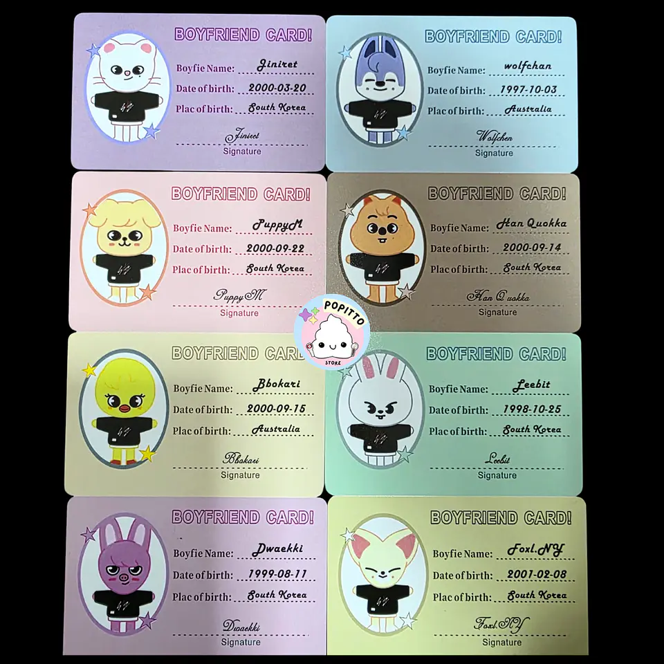 IDENTIFICACIÓN STRAY KIDS - SKZOO 1