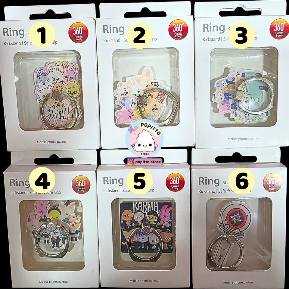 POP SOCKET STRAY KIDS - GRUPAL 1