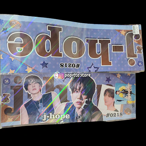 BANNER + 4 PHOTOCARDS - JHOPE