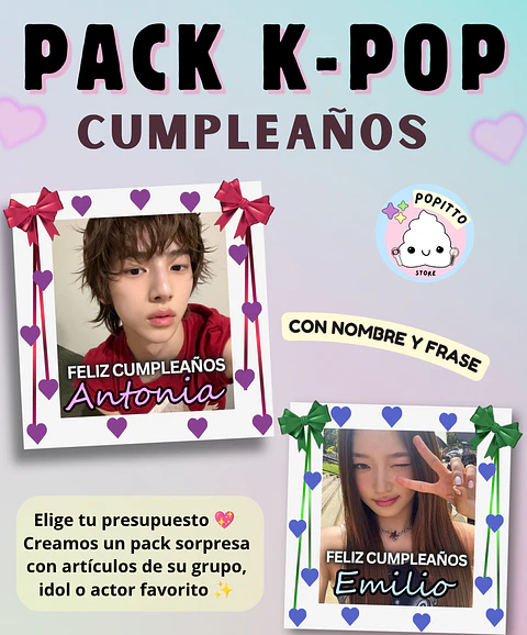 PACK: CUMPLEAÑOS - SORPRESA