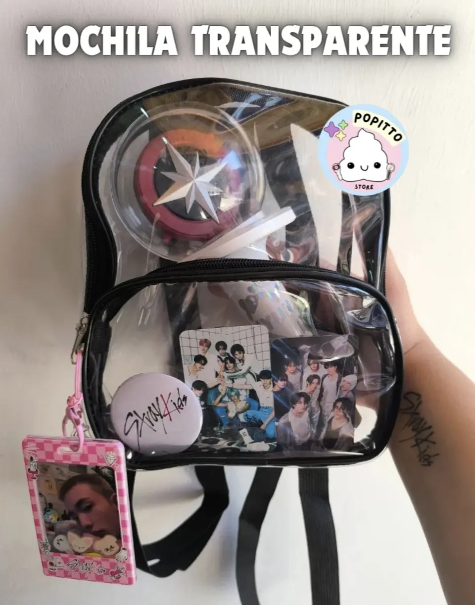BOLSO MOCHILA TRANSPARENTE 1