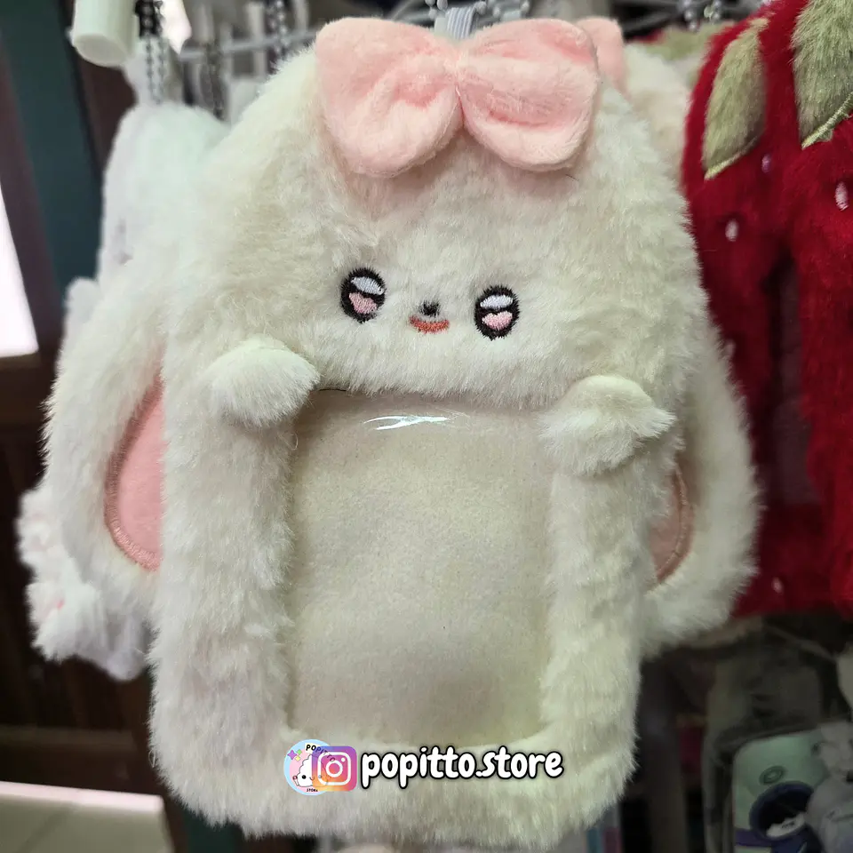 HOLDER PELUCHE - CONEJO ROSADO 4