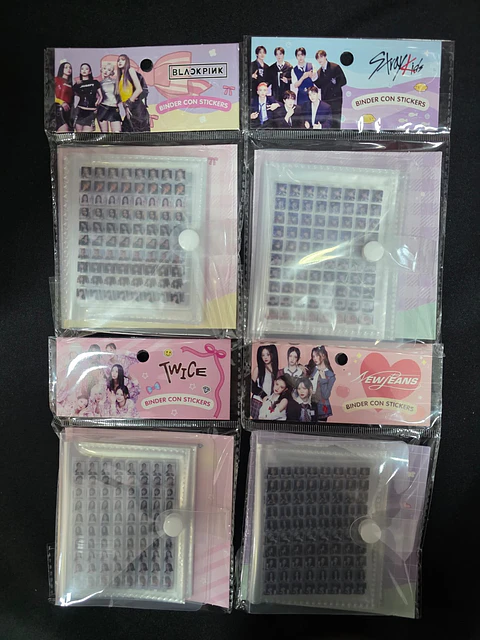 MINI BINDER + STICKERS - NEW JEANS