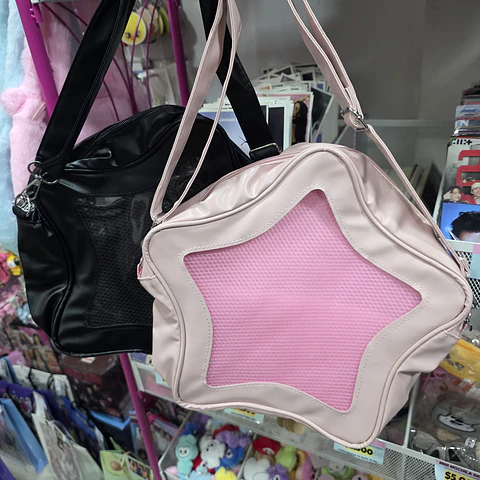 BOLSO TRANSPARENTE ESTRELLA