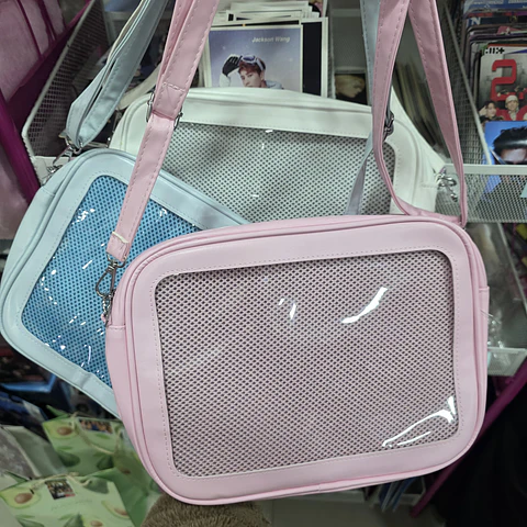 BOLSO TRANSPARENTE RECTANGULAR