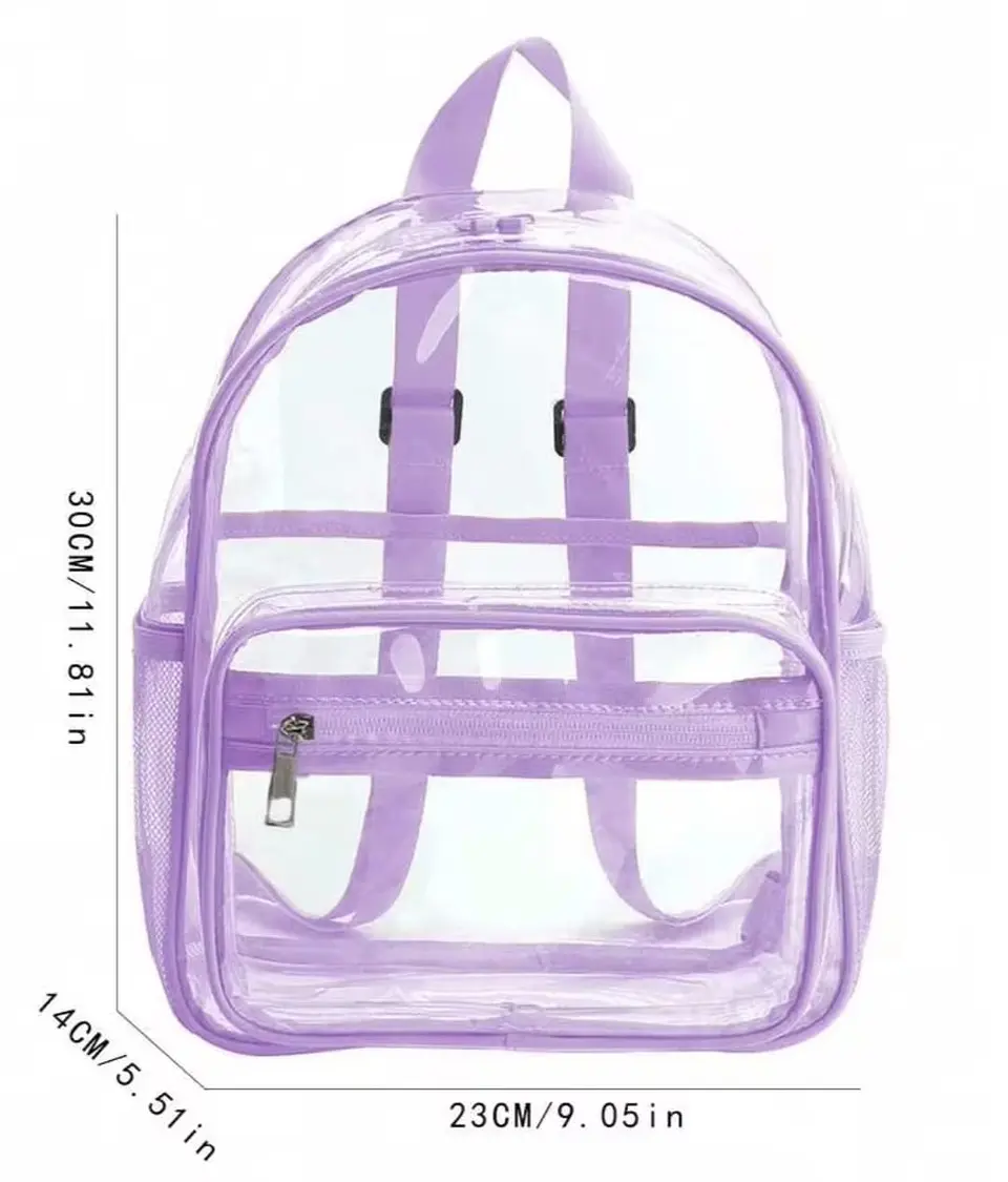 MOCHILA TRANSPARENTE 1