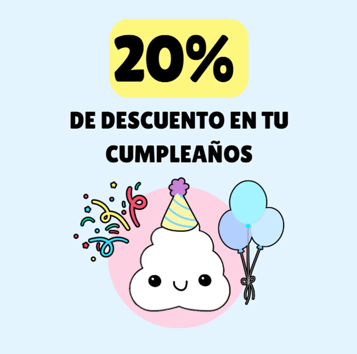 Descuento cumpleaños