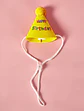 Sombrero ajustable de fiesta de cumpleaños para mascotas  - Miniatura 2