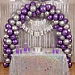 🎉 Popix Box Cumpleaños – Plateado con Morado para 20 personas - Miniatura 1