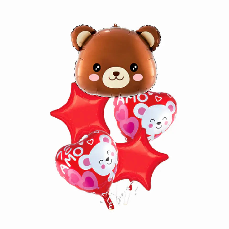 Set de Globos Oso 5 Pcs – Popix 2
