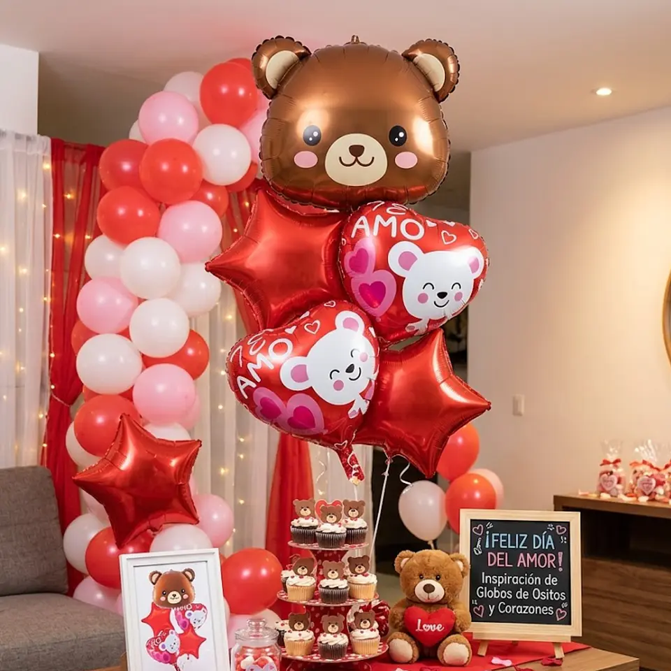 Set de Globos Oso 5 Pcs – Popix 1