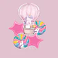 Set de Globos Metalizado Aerostático Unicornio 5 pcs – Popix - Miniatura 2