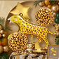 Set de Globos Metalizado Leopardo Dorado 5 pcs – Popix - Miniatura 1