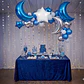 Set de Globos Lunas y Estrellas Azul/Plata 6 pcs – Popix - Miniatura 1