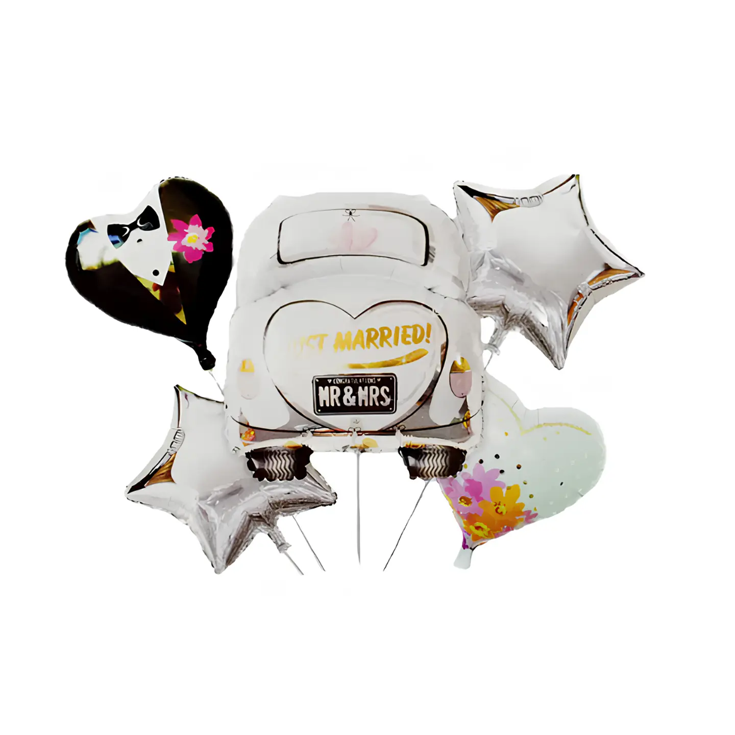 Set de Globos Recién Casados – Popix 2