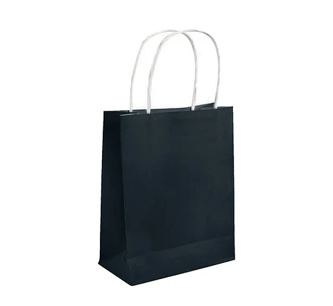 Bolsa de Regalo Negra – Pack 12 Unidades 🎀