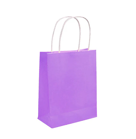 Bolsa de Regalo Morada – Pack 12 Unidades 🎀