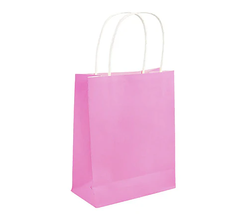 Bolsa de Regalo Rosada – Pack 12 Unidades 🎀