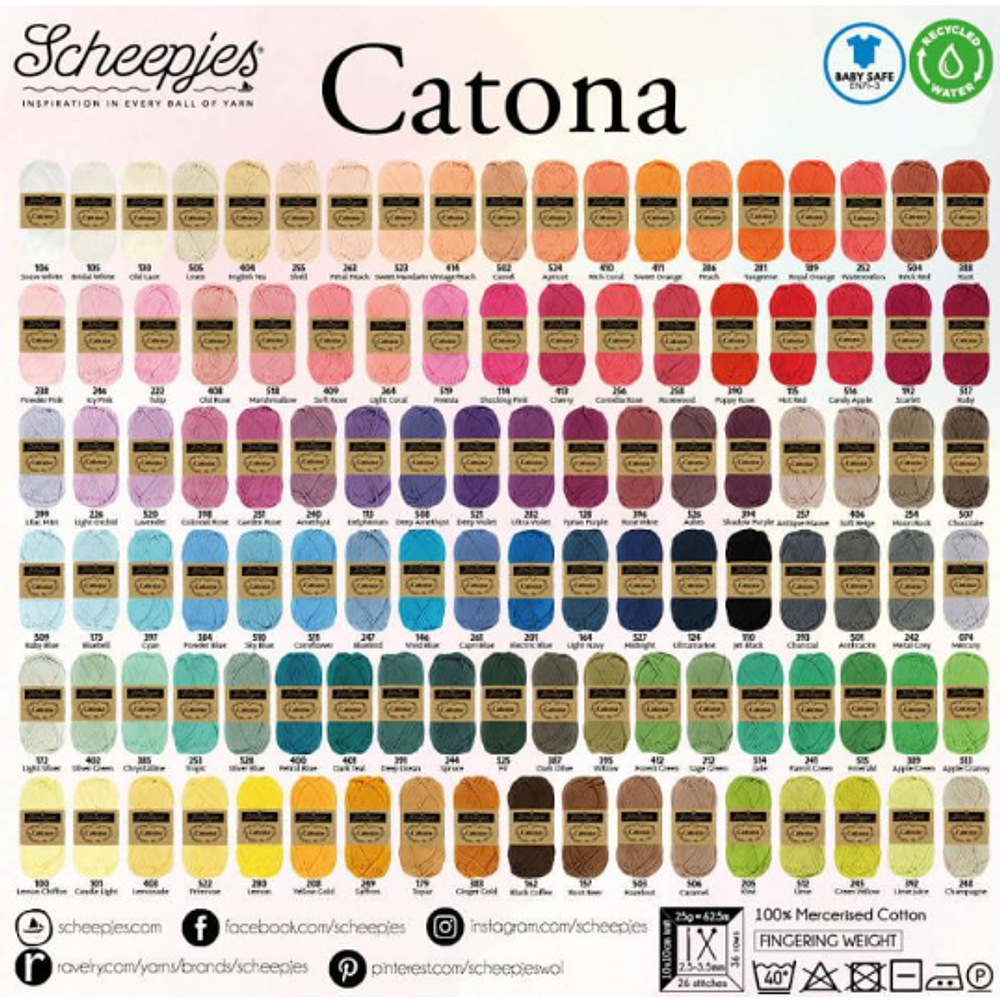 Scheepjes Catona 50g Tons Neutros