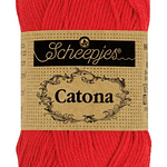 Scheepjes Catona 50g Vermelhos e Castanhos