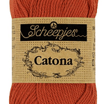 Scheepjes Catona 50g Vermelhos e Castanhos