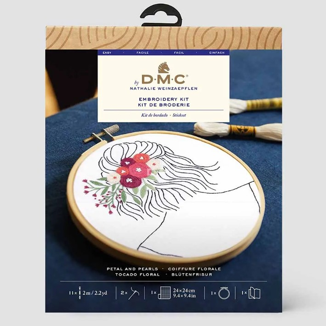 Kit de Bordado Floral 1