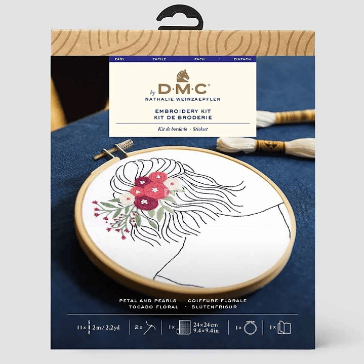 Kit de Bordado Floral 1