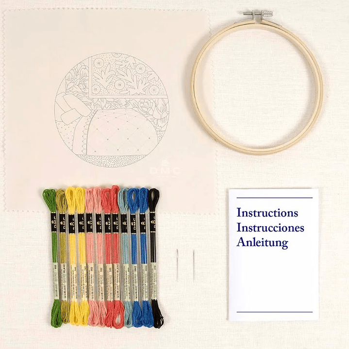 Kit de Bordado Quarto 2