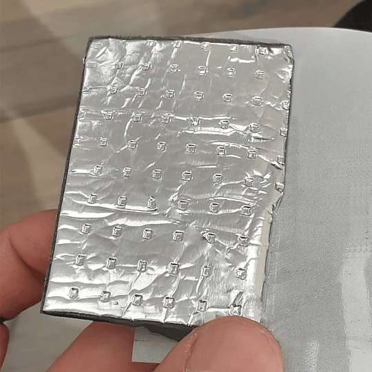Membrana Asfáltica Adhesiva Multiuso DRYKOFITA 10 cm x 10 mt- Color Aluminio - DRYKO