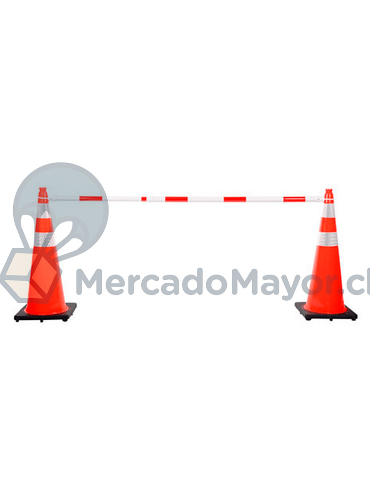 Barra Conectora de Conos - Blanco/Rojo 2