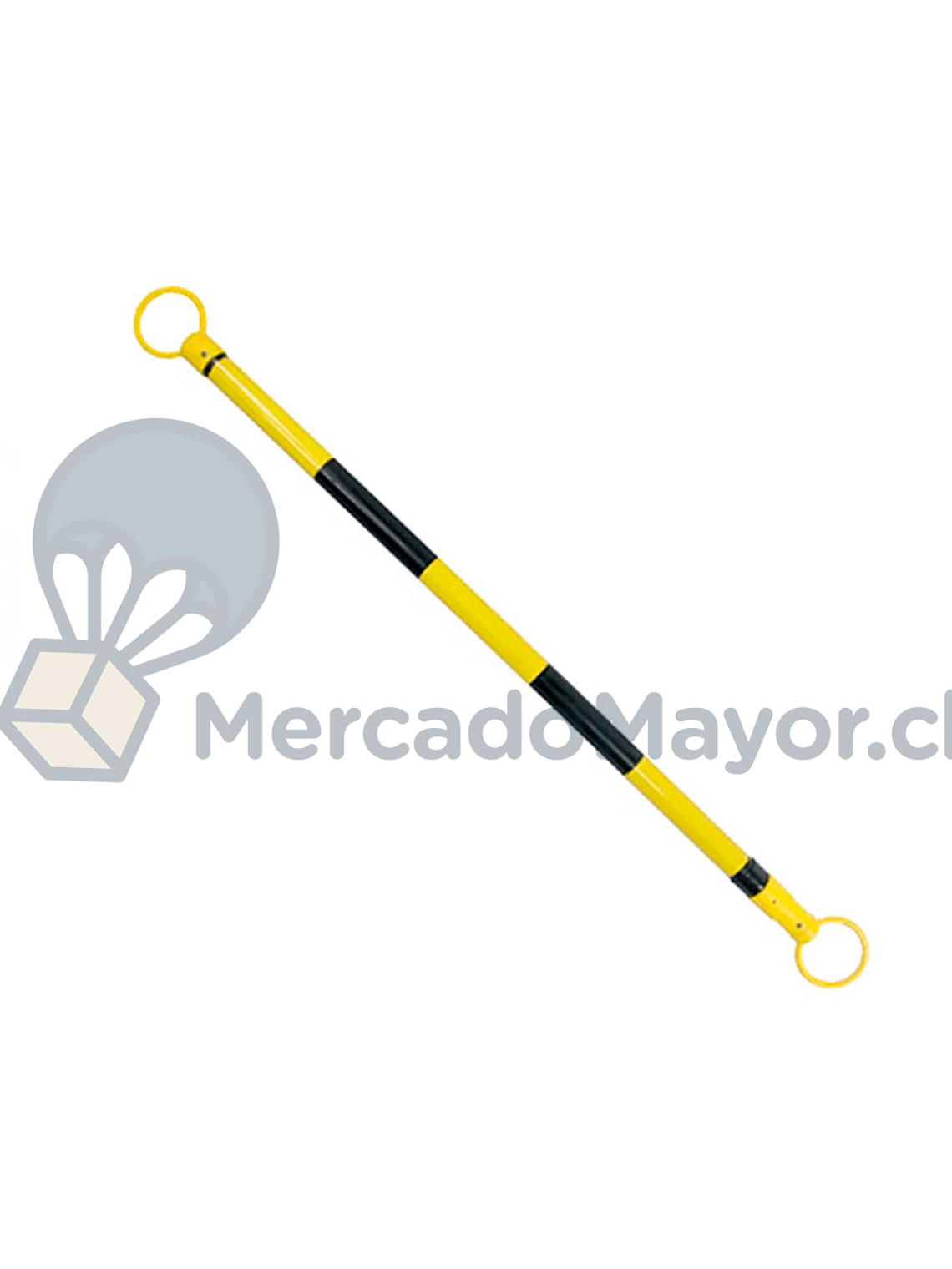 Barra Conectora de Conos - Negro/Amarillo 1