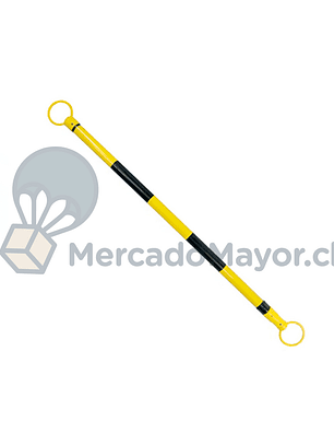 Barra Conectora de Conos - Negro/Amarillo