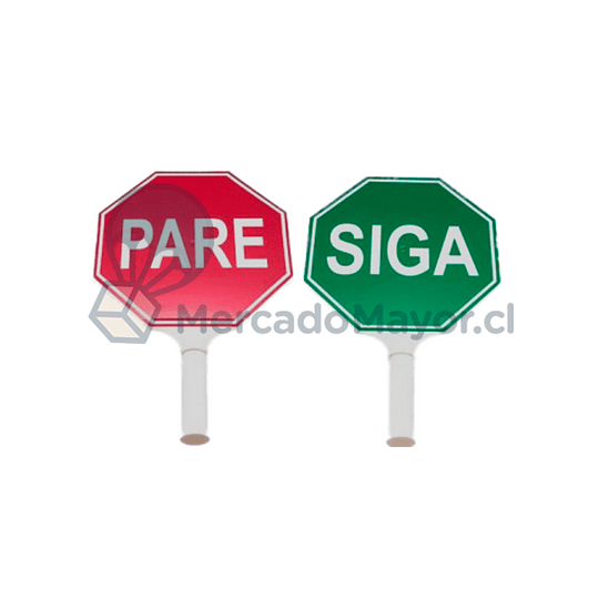 Paleta Pare-Siga PVC (29 cm)