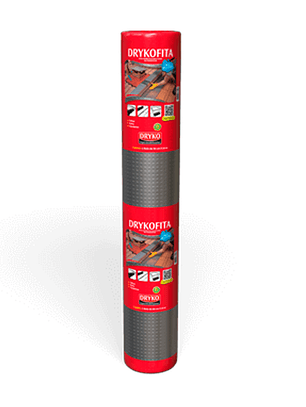 Cinta Asfáltica Adhesiva Multiuso y tapagoteras DRYKOFITA 90 cm x 10 mt- Aluminizada - DRYKO