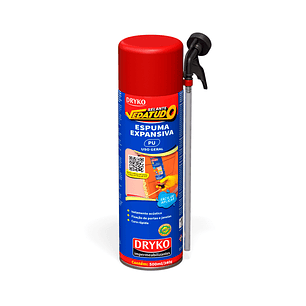 Espuma Expansiva Dryko Sellante Vedatudo - 500 ml / 340 g