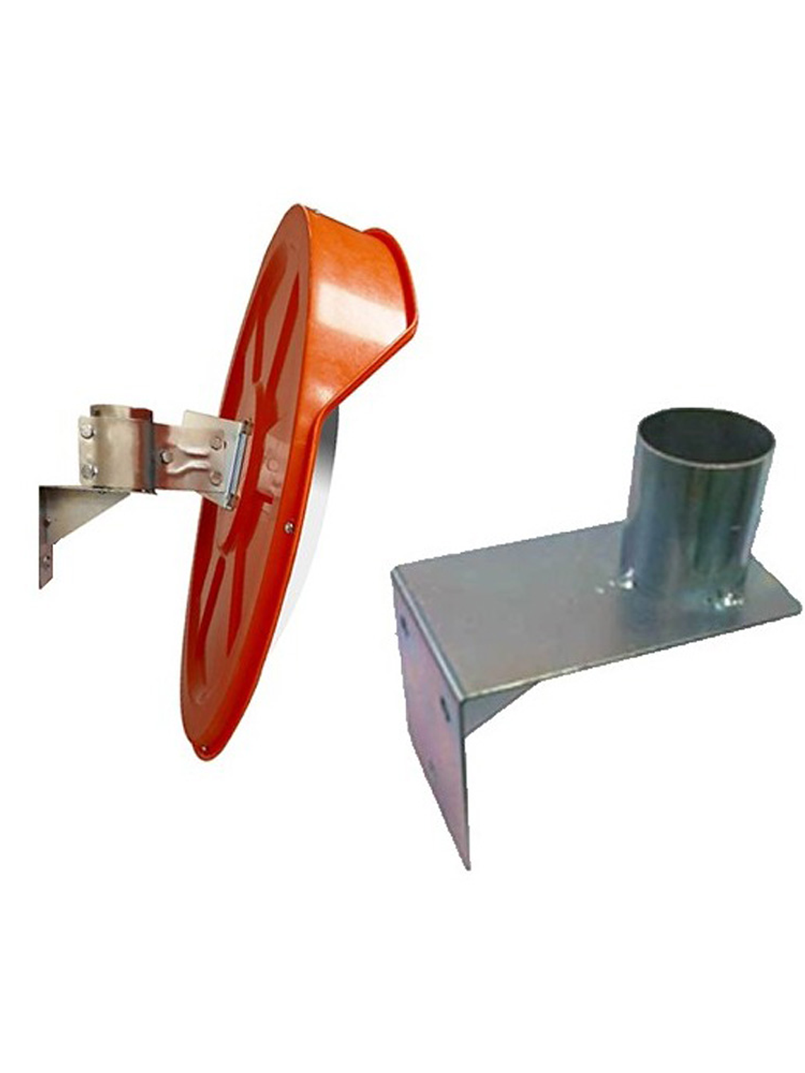 Soporte Conector Para Espejo Panorámico A Muro 45cm-60cm 1