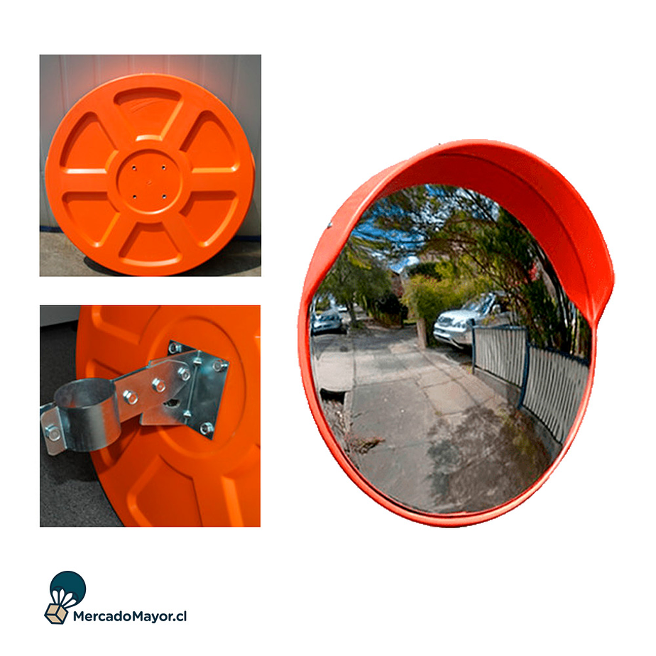 Espejo Panorámico uso exterior e interior 60 cm 2