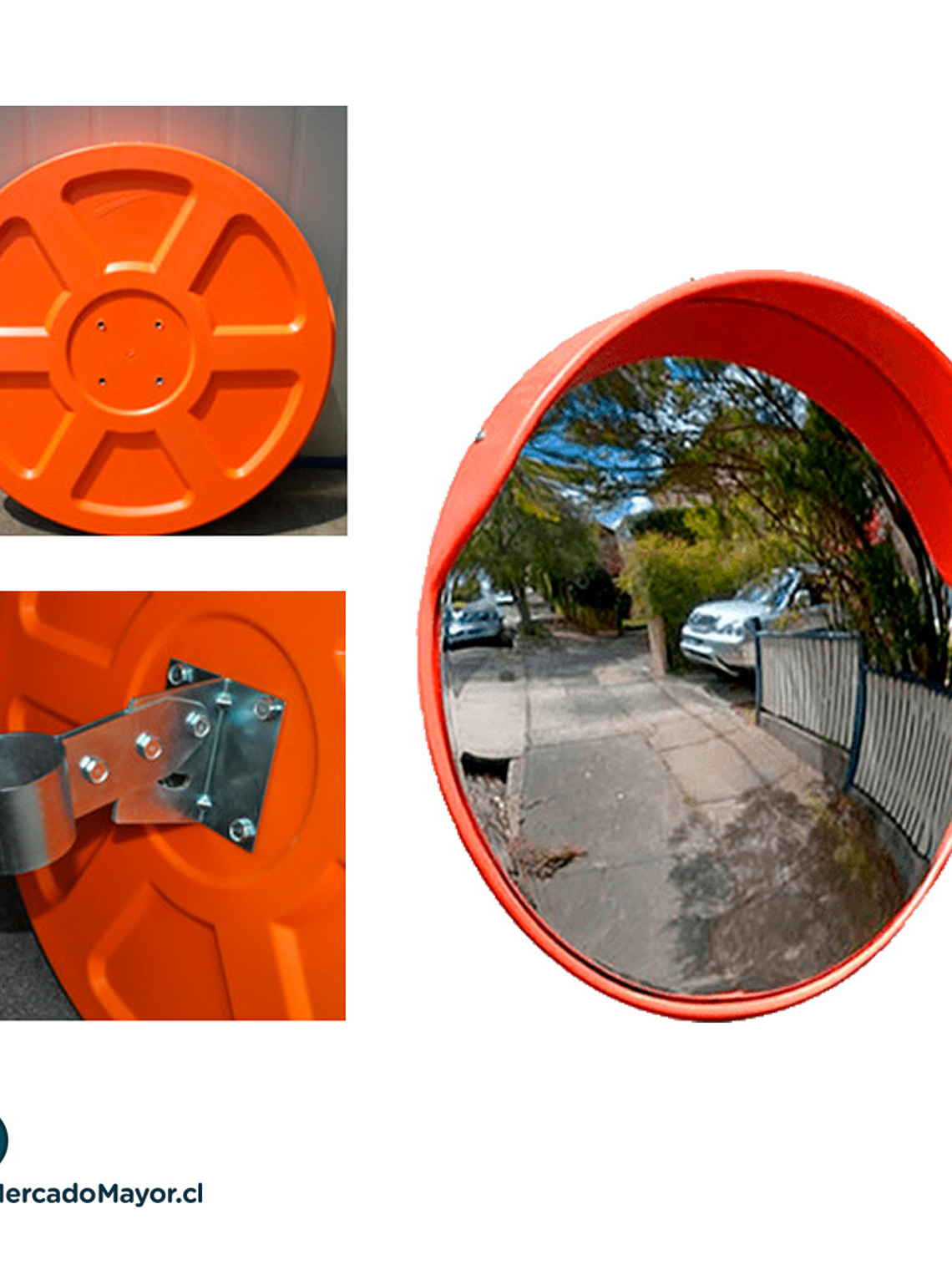 Espejo Panorámico uso exterior e interior 60 cm 2