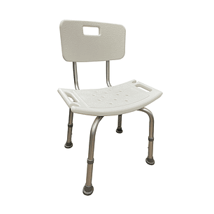 Silla de ducha para baño con respaldo - Premium Care