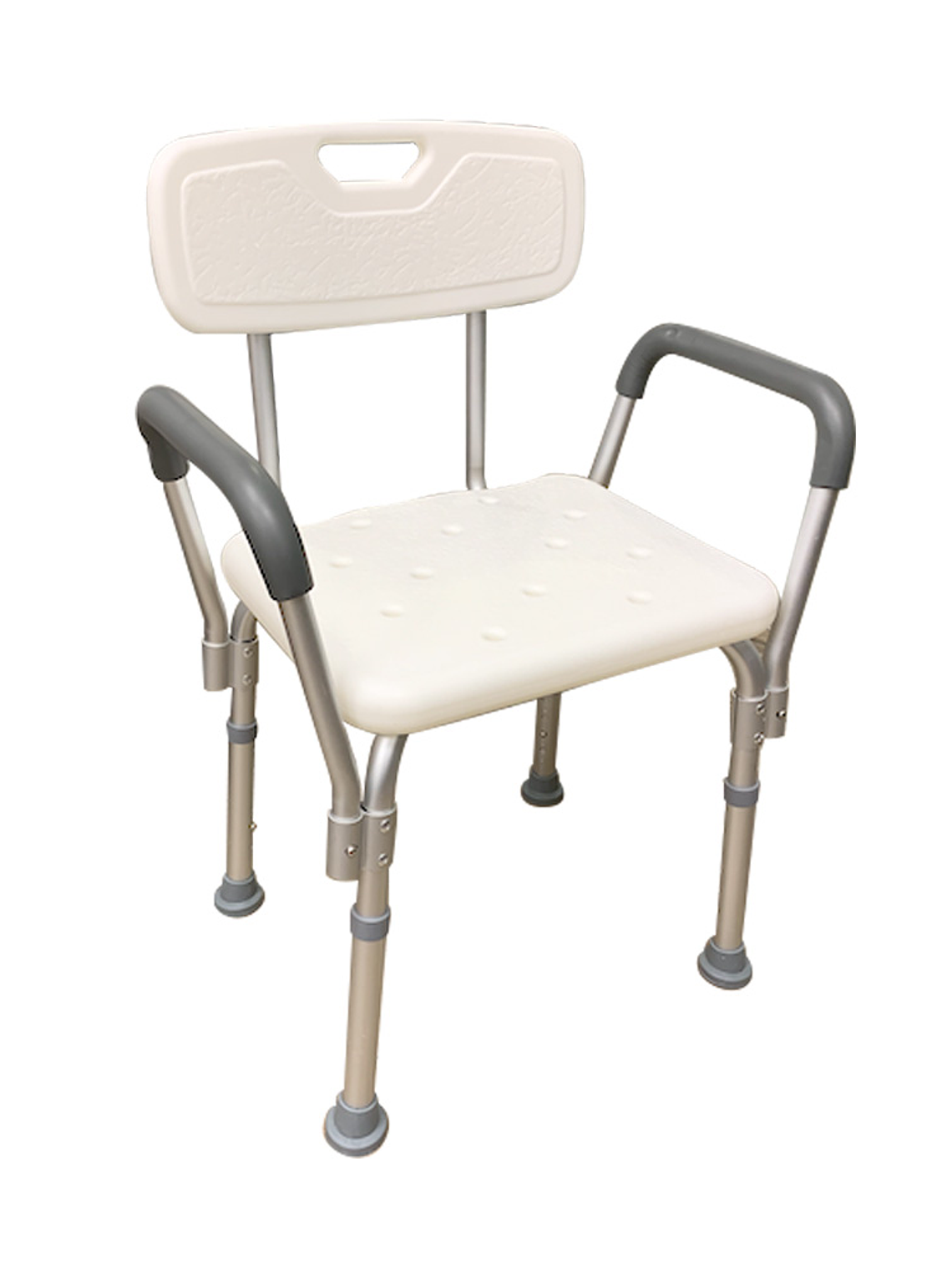 Silla de ducha para baño con apoya brazos acolchados - Premium Care 1
