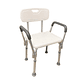 Silla de ducha para baño con apoya brazos acolchados - Premium Care - Miniatura 1