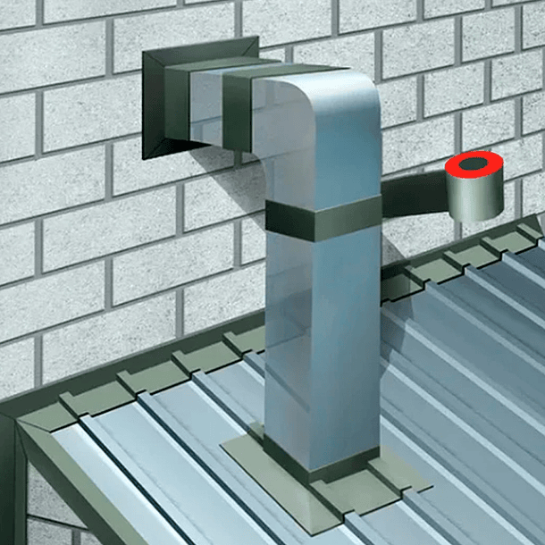 Cinta Asfáltica Adhesiva Multiuso y tapagoteras DRYKOFITA 90 cm x 10 mt- Aluminizada - DRYKO 5