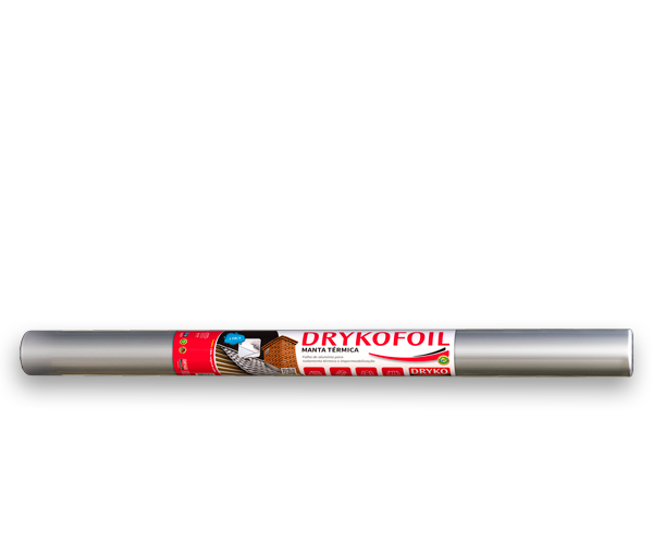 Aislante térmico para techo DrykoFoil 1,20 mt x 21 mts - 25m2