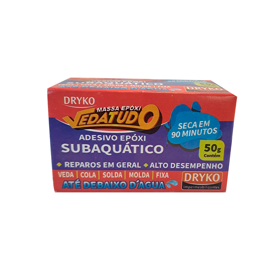 Masa adhesiva Epóxi Dryko Vedatudo 50 g 1