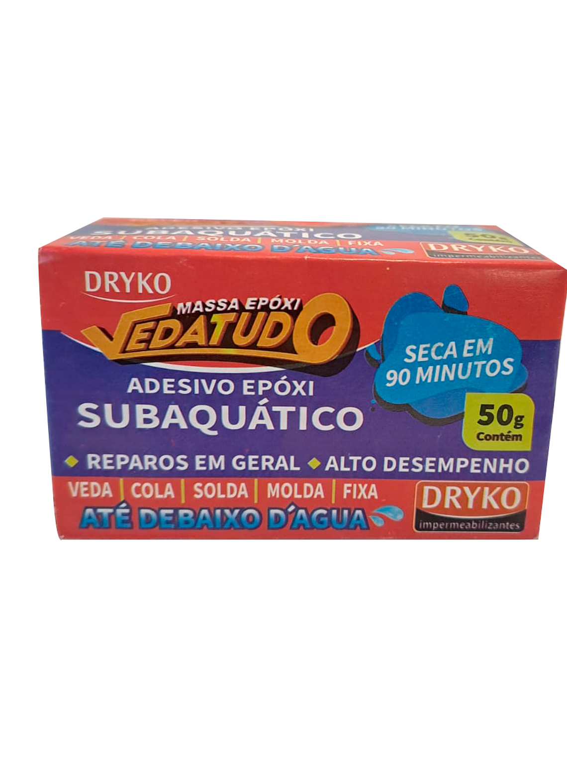 Masa adhesiva Epóxi Dryko Vedatudo 50 g 1