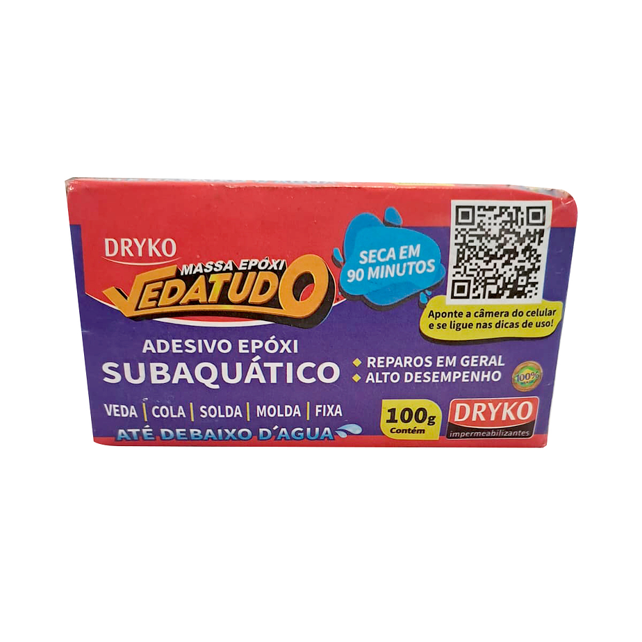 Masa adhesiva Epóxi Dryko Vedatudo 100 g 1