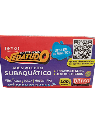 Masa adhesiva Epóxi Dryko Vedatudo 100 g