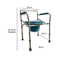 Baño Silla Wc Portátil Y Plegable - Premium Care - Miniatura 3