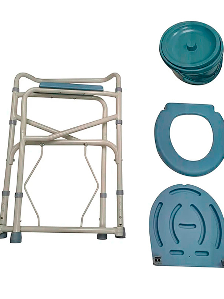 Baño Silla Wc Portátil Y Plegable - Premium Care 4